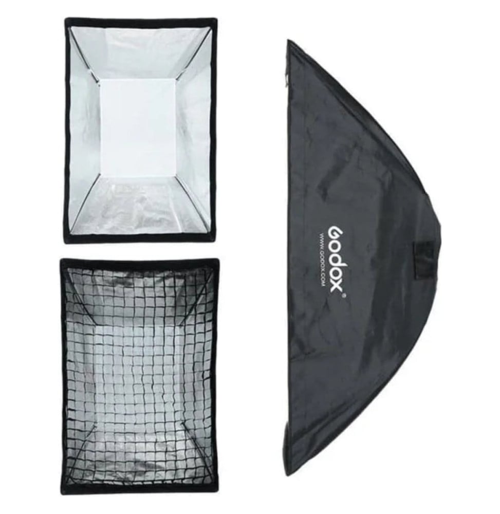 Boîte à lumière Godox SB-FW6090 60 × 90 cm avec grille (6952344205174)