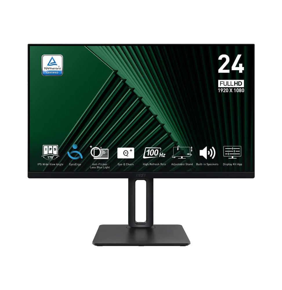 Écran 24" Full HD MSI PRO MP245PG (9S6-3PC19M-017) — image 1
