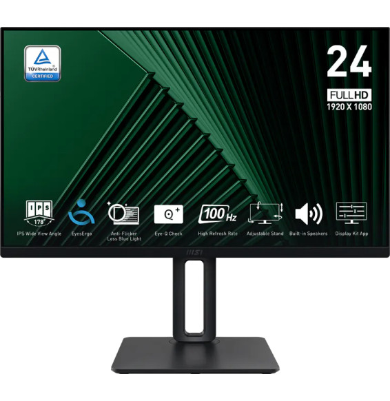 Écran 24" Full HD MSI PRO MP245PG (9S6-3PC19M-017)