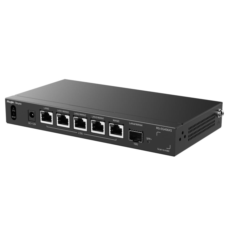 Reyee RG-EG406XS Business Router 5 Ports 2.5G and 1 Port 10G SFP+ 400 Clients — image 2