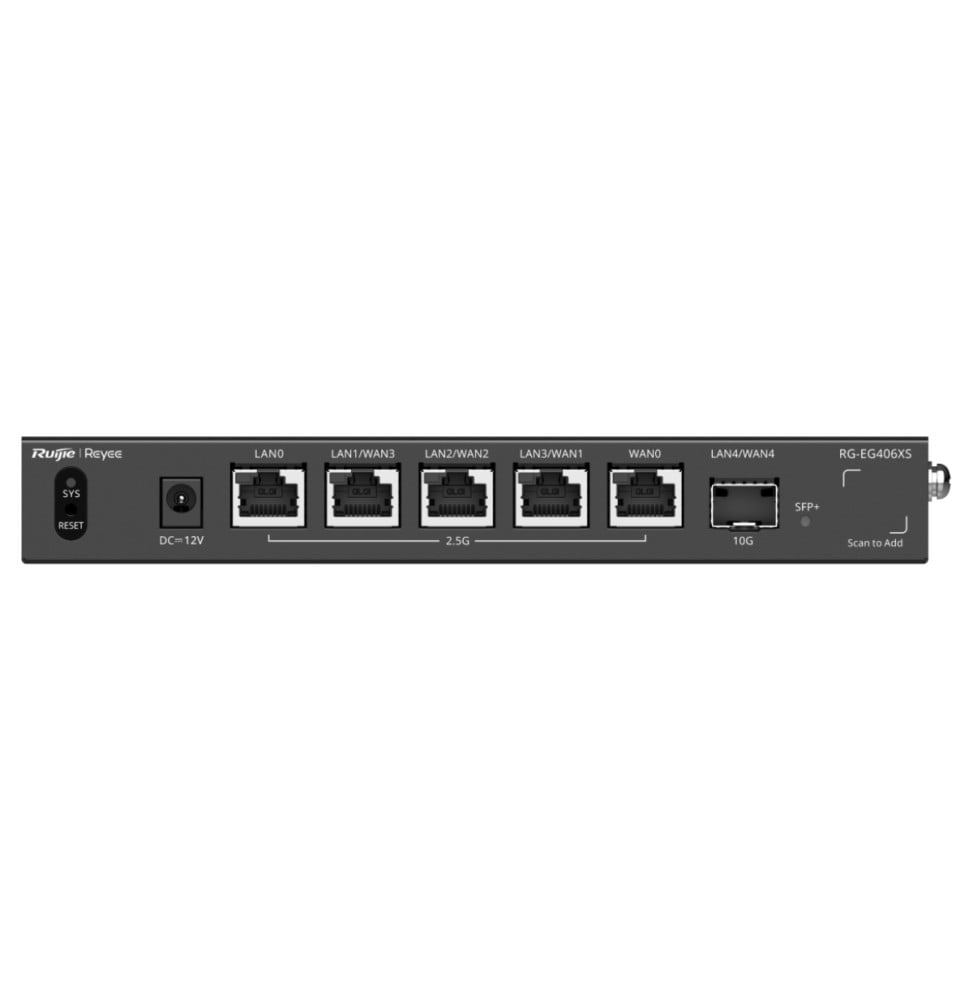 Reyee RG-EG406XS Business Router 5 Ports 2.5G and 1 Port 10G SFP+ 400 Clients — image 4