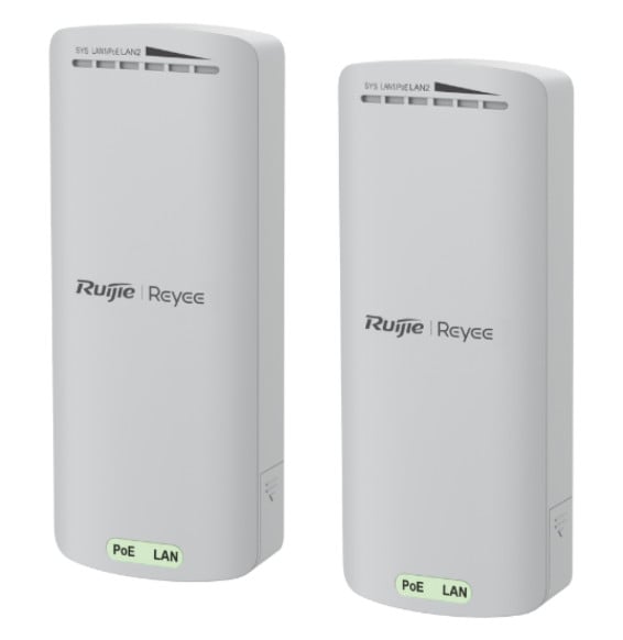 Pont sans fil Reyee RG-EST100-E 2,4 GHz 300 Mbit/s 500 m (kit de 2)