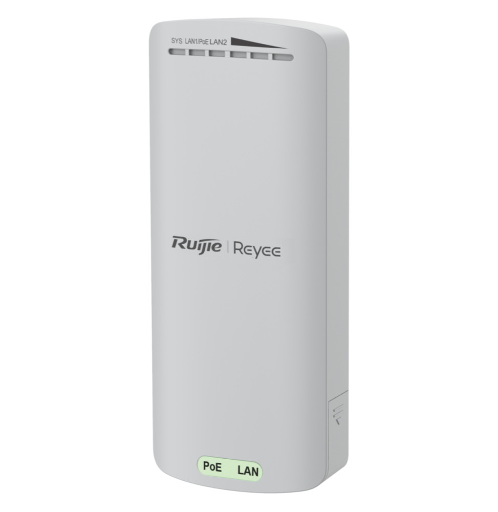 جسر لاسلكي Reyee RG-EST100-E بتردد 2.4 GHz وسرعة 300 ميجابت/ث لمسافة 500 م (طقم من 2) — صورة 3