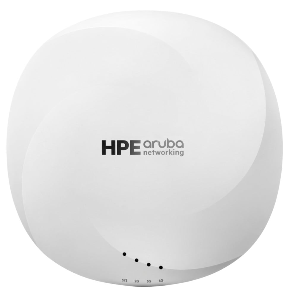 Point d'accès WiFi 6E HPE Aruba Networking AP-635 RW Tri Radio 2x2 (R7J27A)