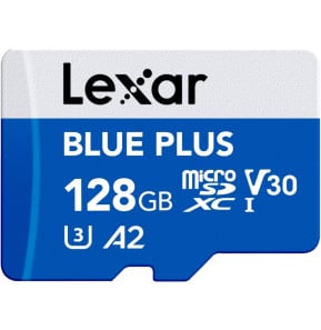 Carte microSD Lexar BLUE PLUS microSDXC UHS-I 128 Go 170 Mo/s avec adaptateur SD (LMSBLPL128G-BNANG) — image 2