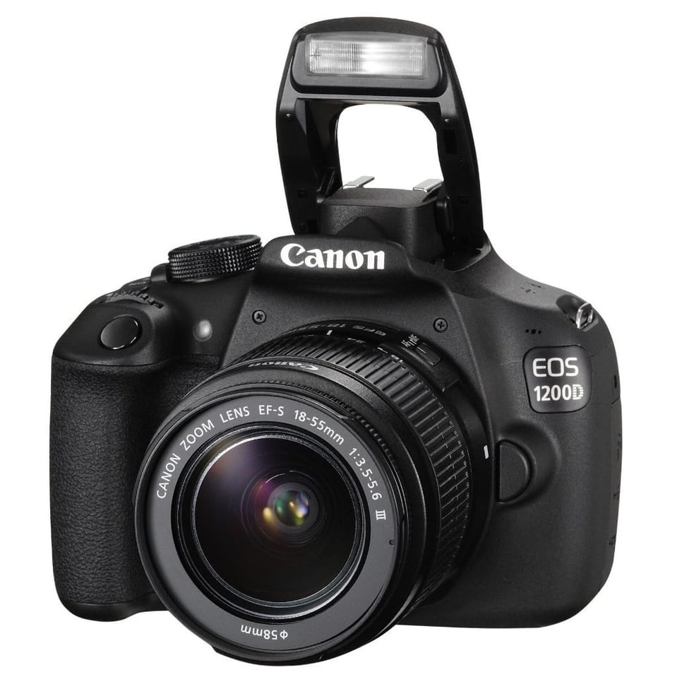 Reflex Canon EOS 1200D + Objectif 18-55DC