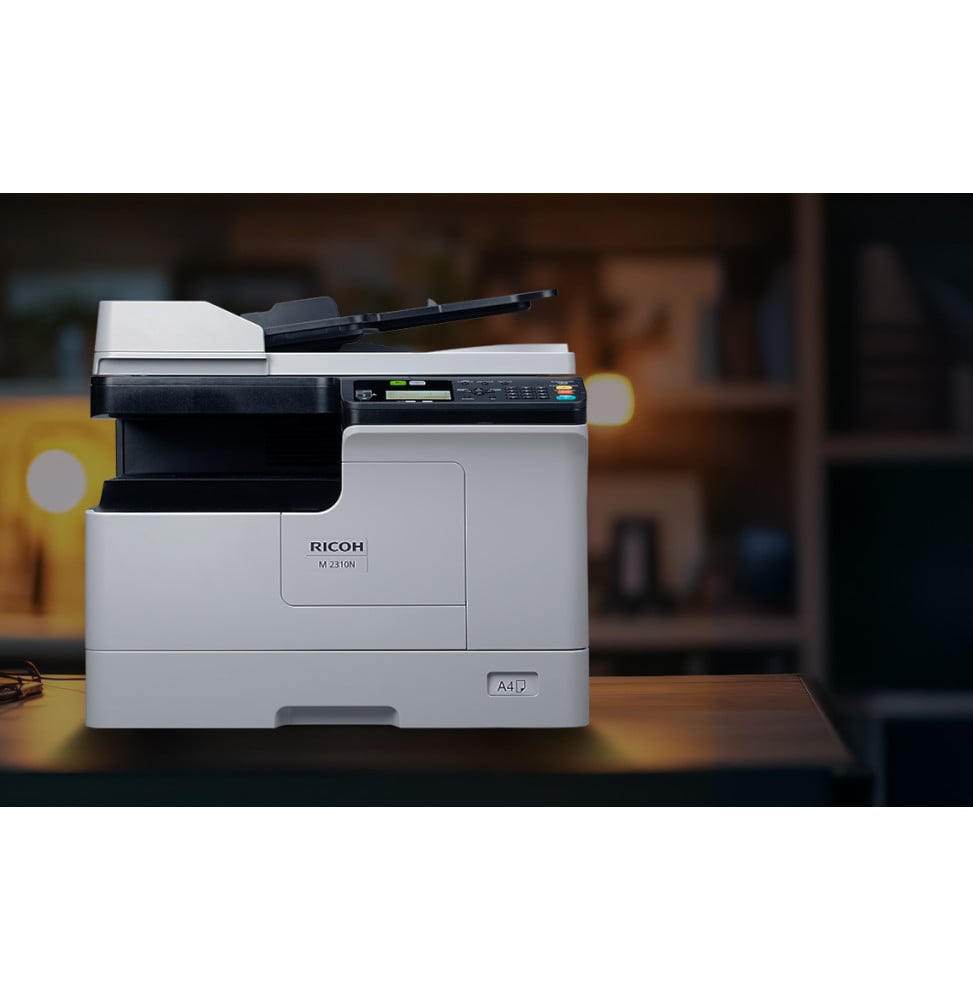 طابعة ليزر متعددة الوظائف أبيض وأسود A3 من Ricoh طراز M 2310N – صورة 6
