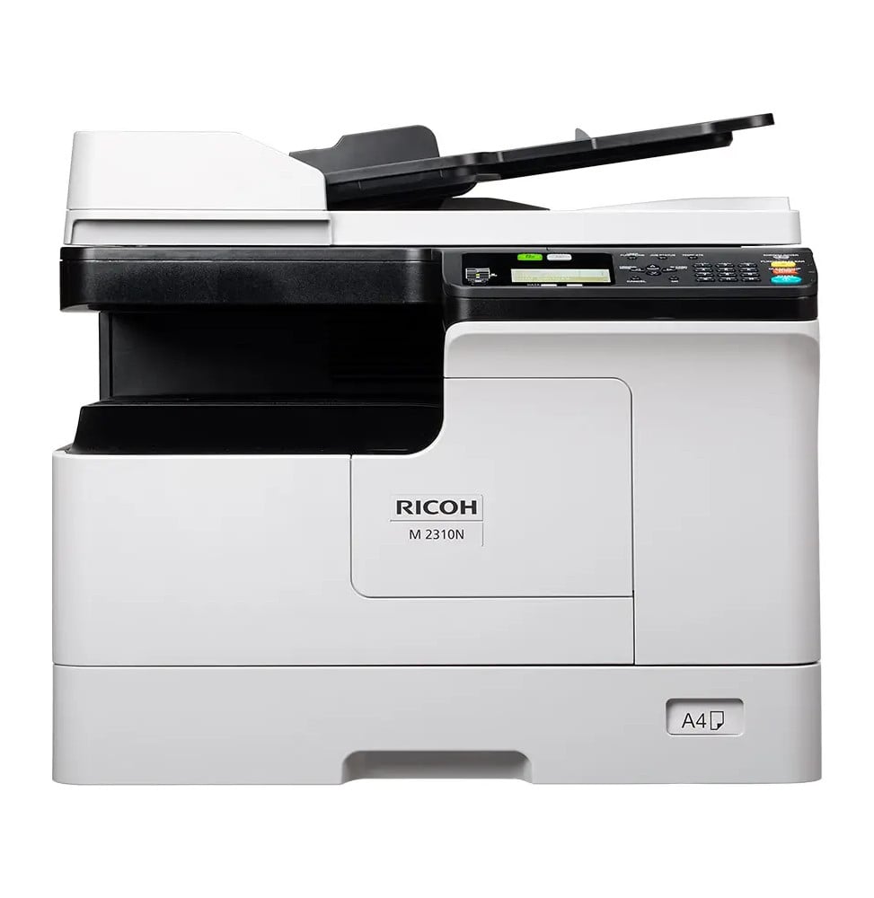 طابعة ليزر متعددة الوظائف أبيض وأسود A3 من Ricoh طراز M 2310N