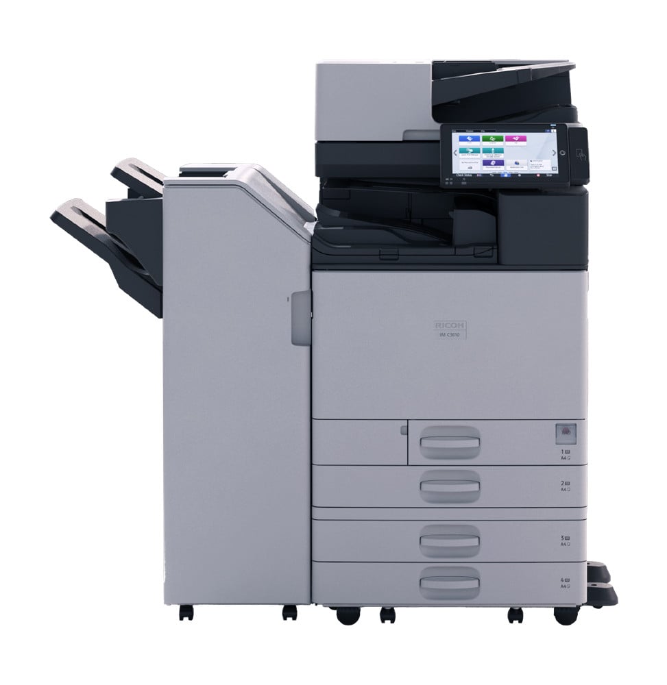 طابعة ليزر ملونة متعددة الوظائف A3 من Ricoh طراز IM C3010 – صورة 2