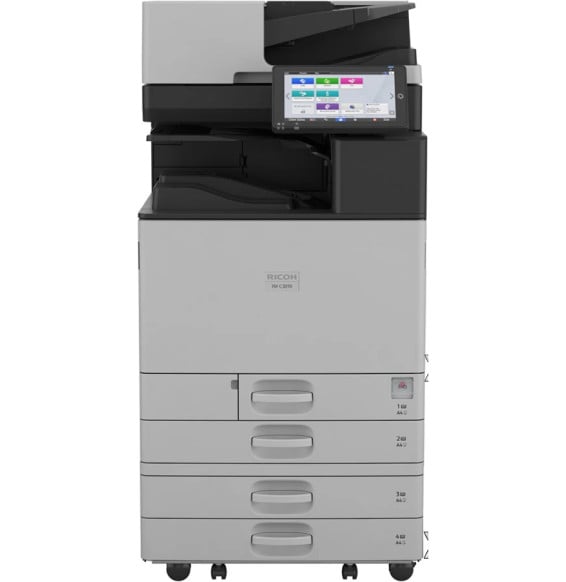 طابعة ليزر ملونة متعددة الوظائف A3 من Ricoh طراز IM C3010