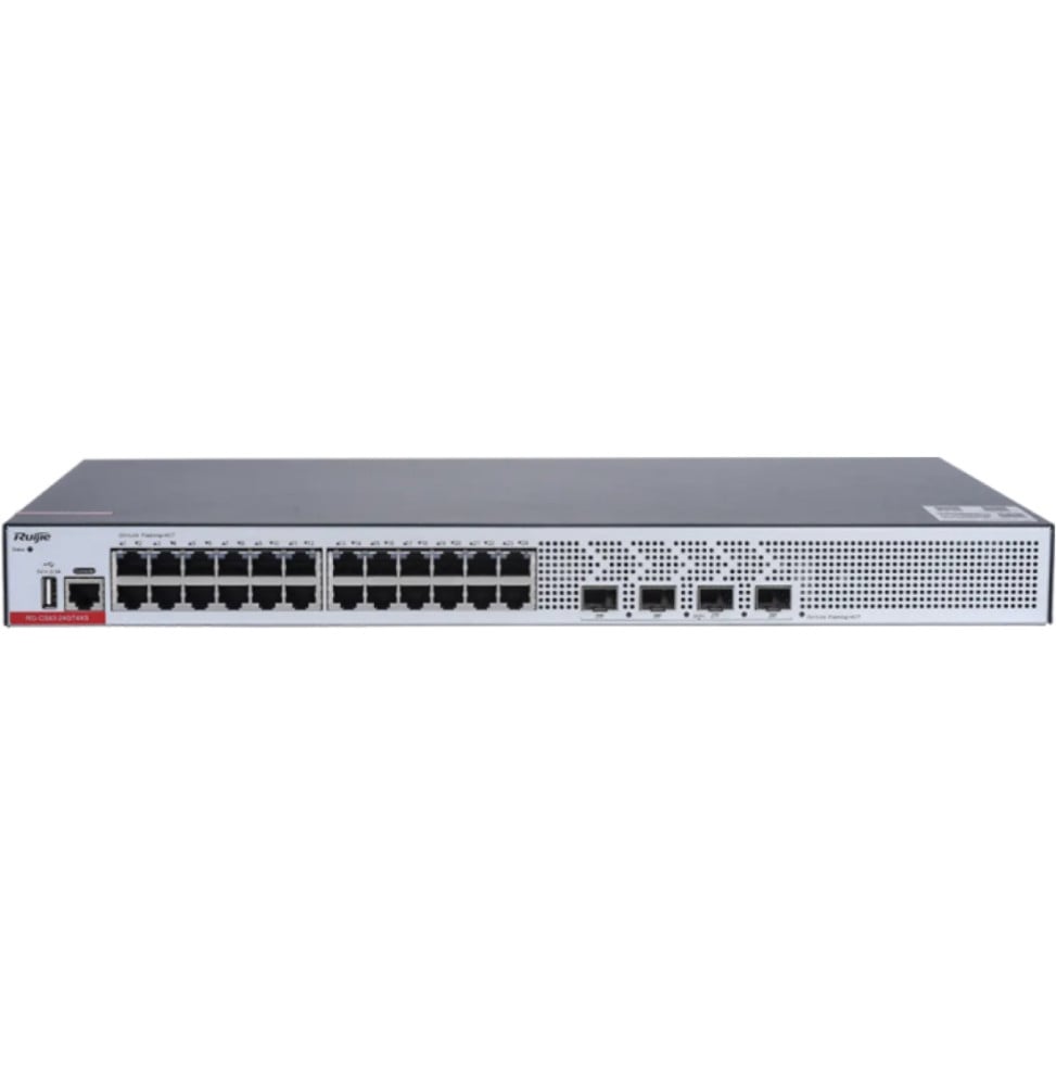 Switch Administrable L3 Ruijie RG-CS83-24GT4XS 24 ports Gigabit / 4 SFP+ 10G — image 1