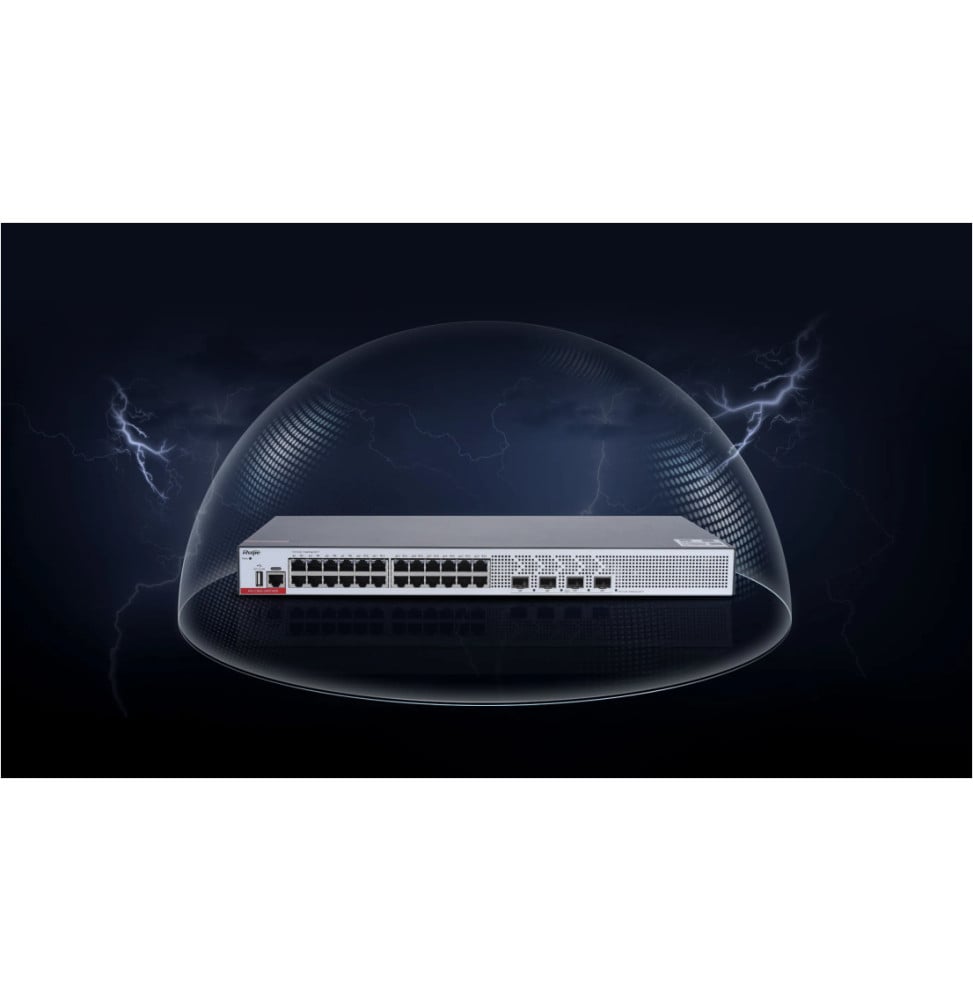 Switch Administrable L3 Ruijie RG-CS83-24GT4XS 24 ports Gigabit / 4 SFP+ 10G — image 3