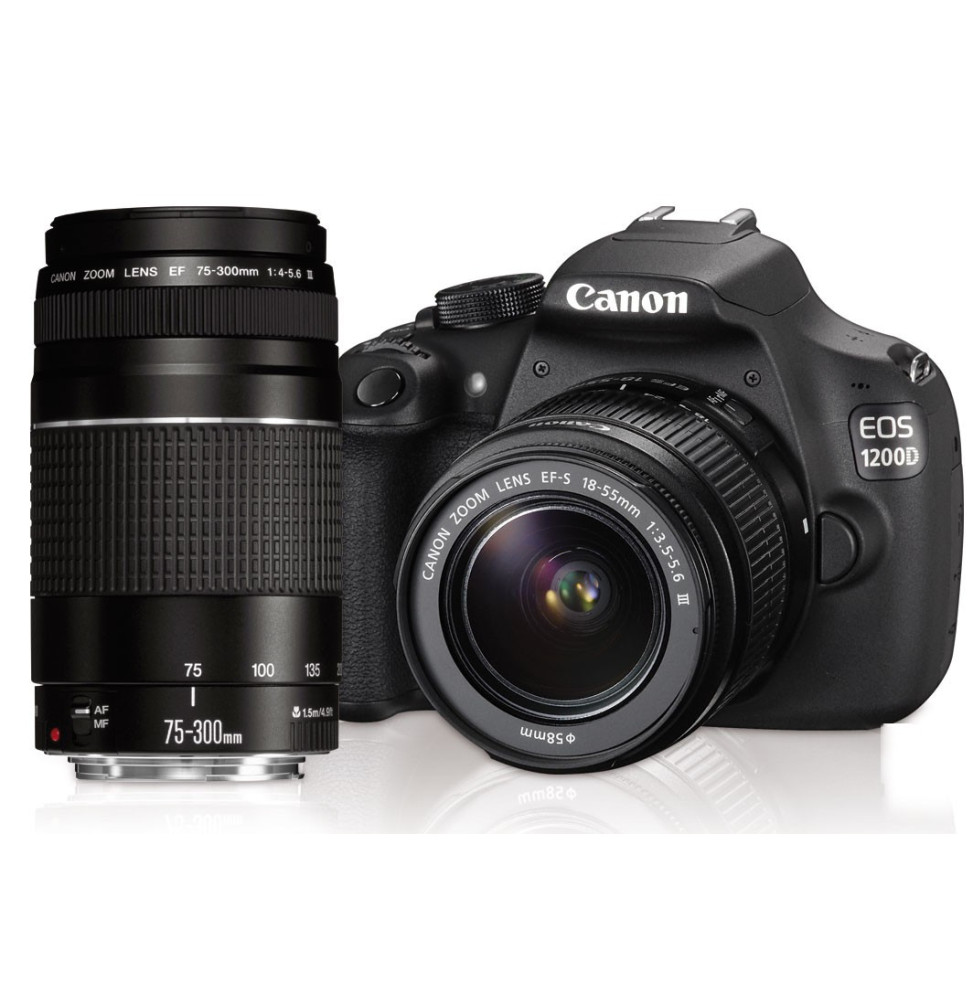 Reflex Canon EOS 1200D + Objectif 18-55 IS
