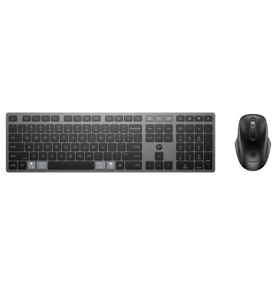 Ensemble clavier et souris sans fil rechargeables multi-appareils HP 720 (9T5A9AA)