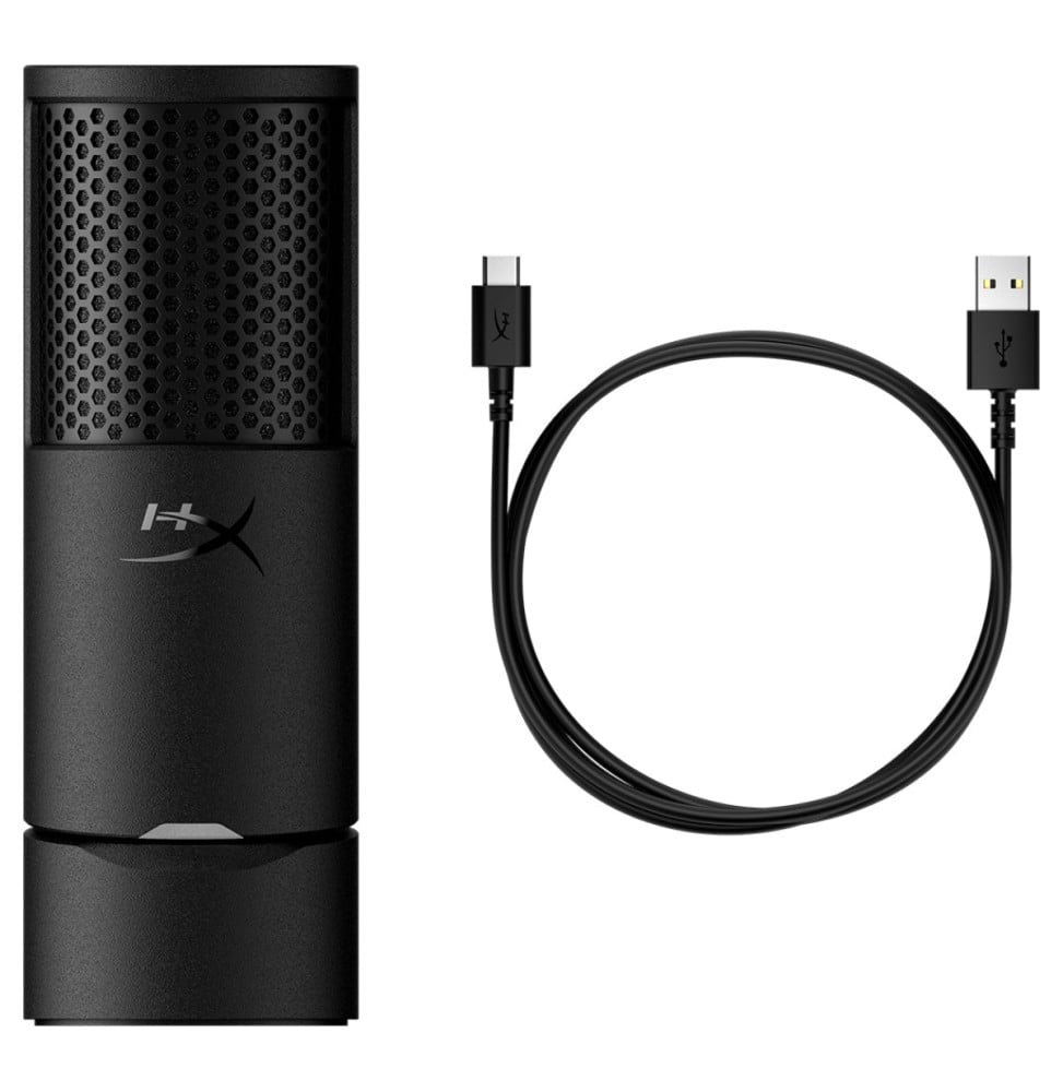 Microphone USB HyperX SoloCast 2 noir (AR0A0AA)