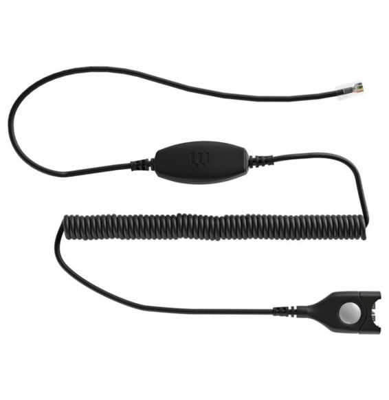 Câble pour micro-casque EPOS CAVA 31 EasyDisconnect vers RJ9 pour téléphones Avaya (1000766)