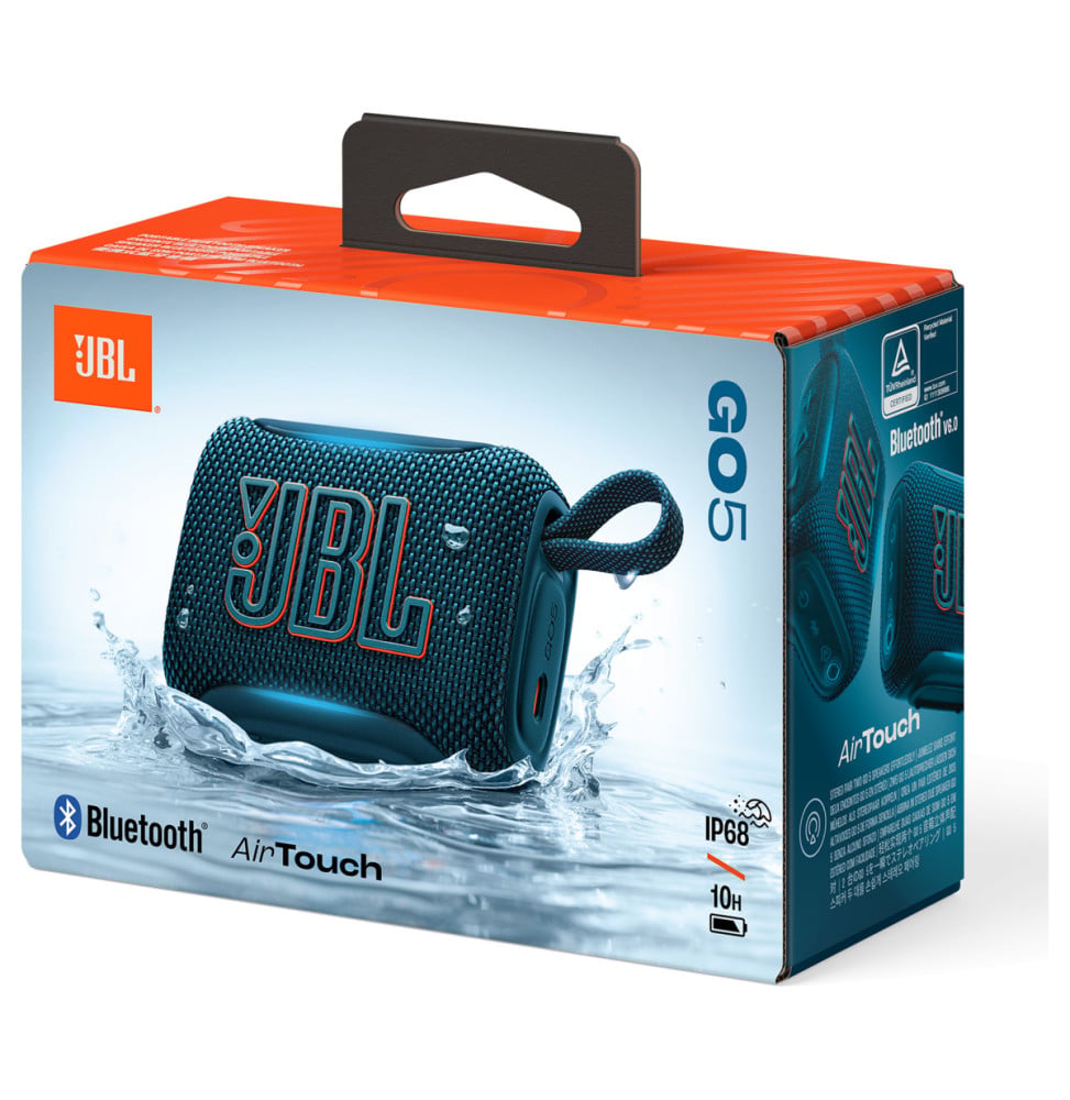 Enceinte Bluetooth portable JBL GO 5 Bleu (1200130034299)