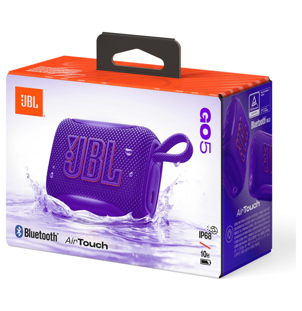 Enceinte Bluetooth portable JBL GO 5 Violet (1200130034329)