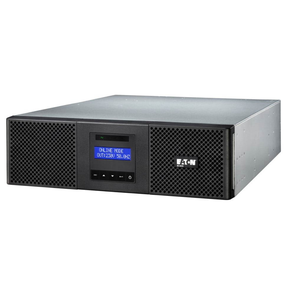 مزود طاقة غير منقطعة أونلاين Eaton 9E بقدرة 5400 W / 6000 VA للرف 3U (9E6KIR) — صورة 2