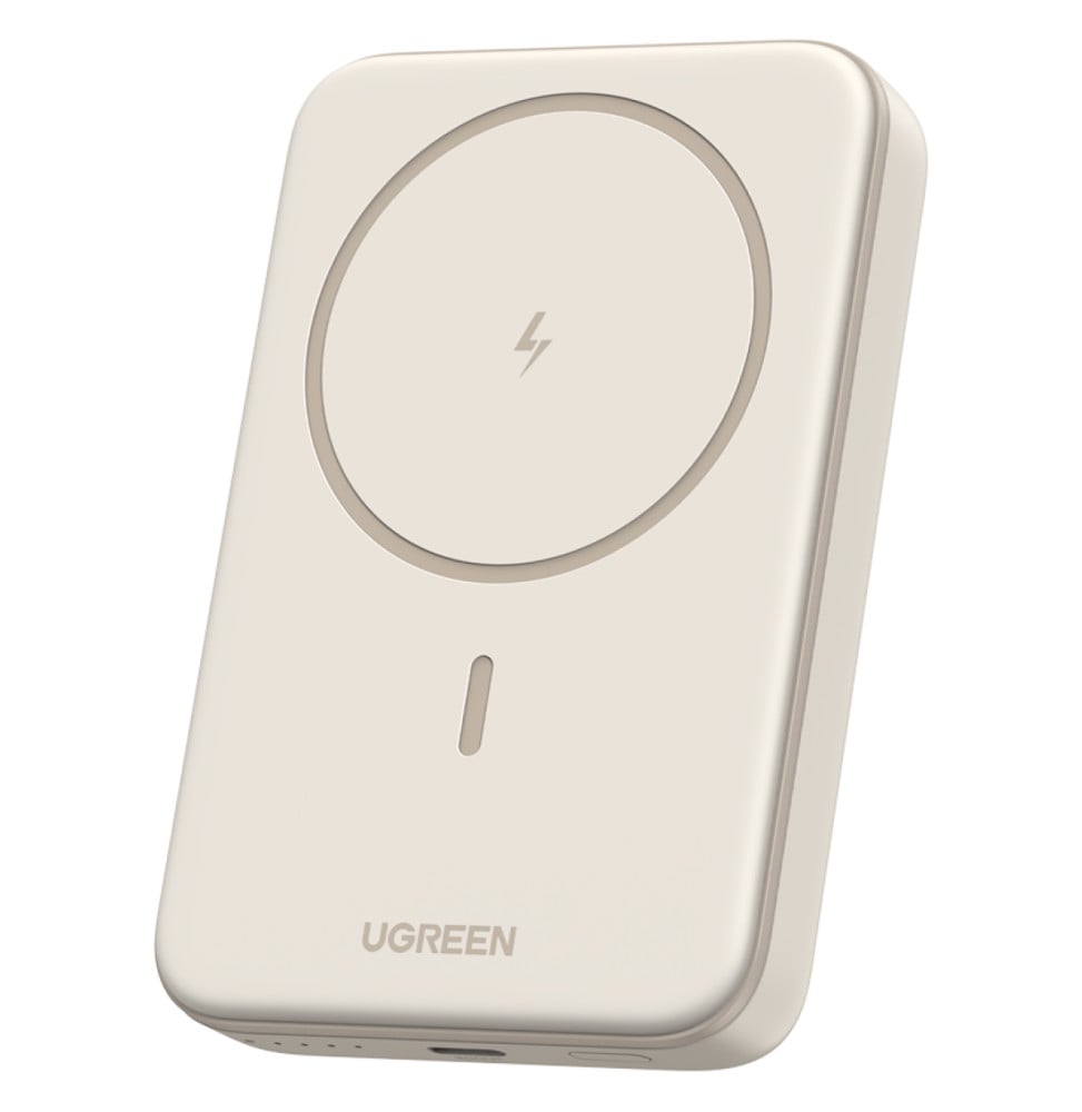 Batterie externe magnétique sans fil Ugreen 10000 mAh 20 W Beige (25208)