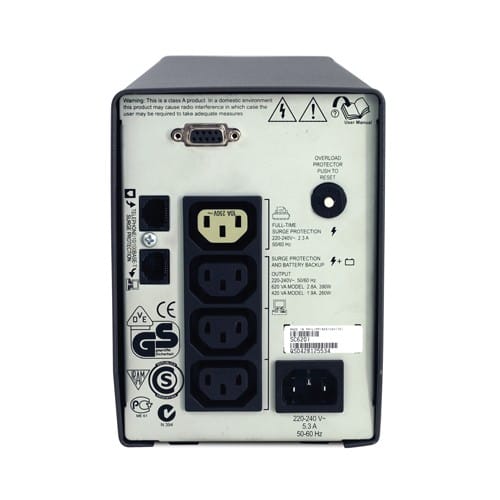 Onduleur Line Interactive APC Smart UPS SC SC620I - 390 W / 620 VA - 4 prises C13 — image 2