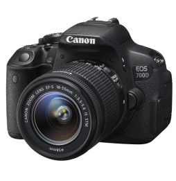 Reflex Canon EOS 700D + Objectif Canon EF-S 18-55mm f/3.5-5.6 IS STM + Objectif 55-250 IS STM