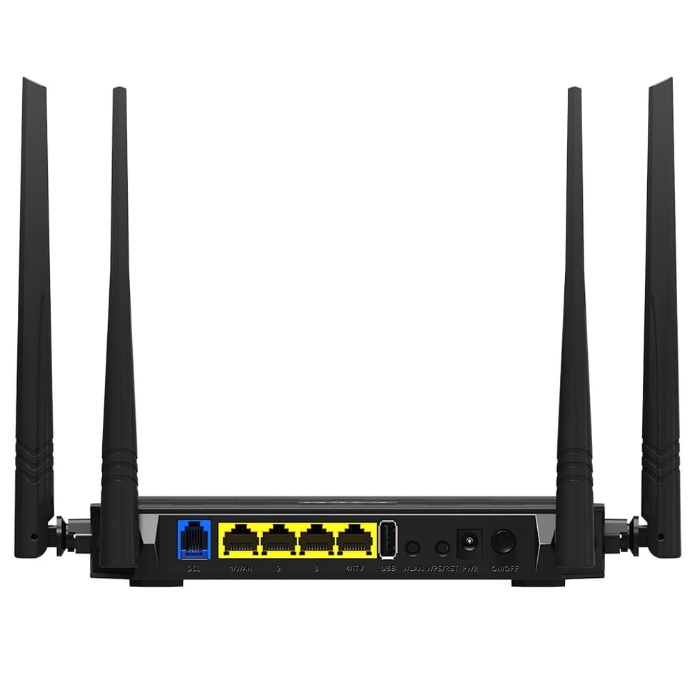 Modem Routeur sans fil Tenda D301 Wireless N300 ADSL2+ avec USB sharing