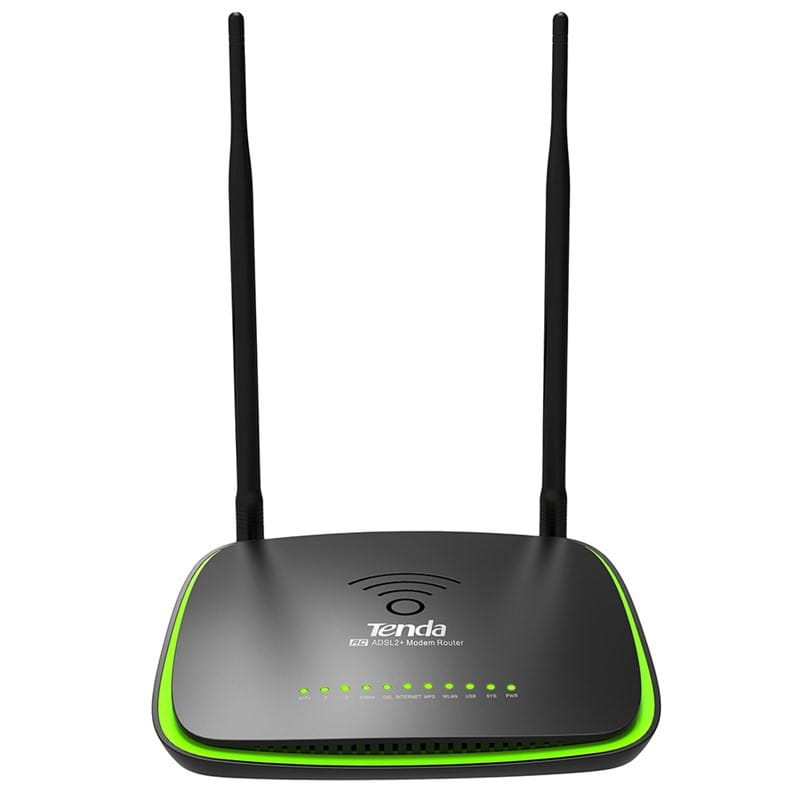 Modem Routeur sans fil Tenda D305 Wireless N300 ADSL2+ avec USB sharing
