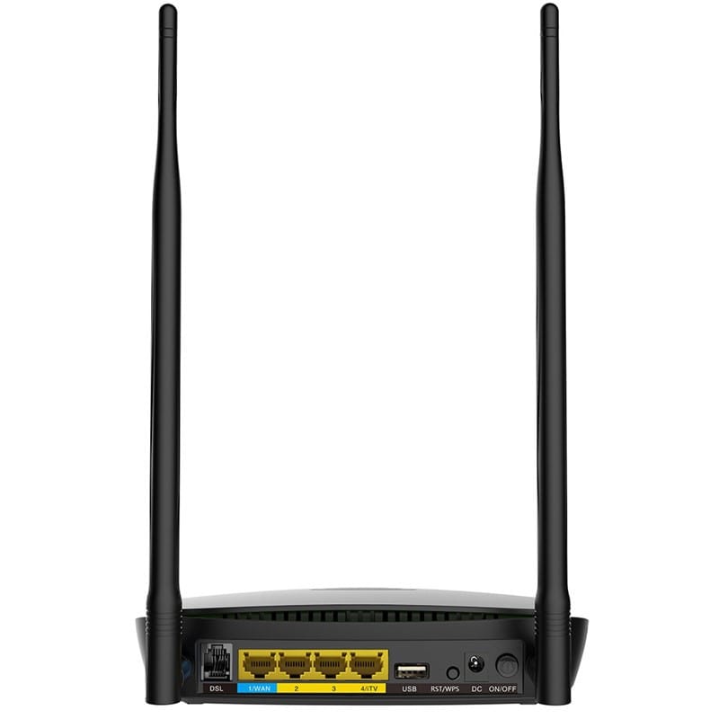 Modem Routeur sans fil Tenda D305 Wireless N300 ADSL2+ avec USB sharing