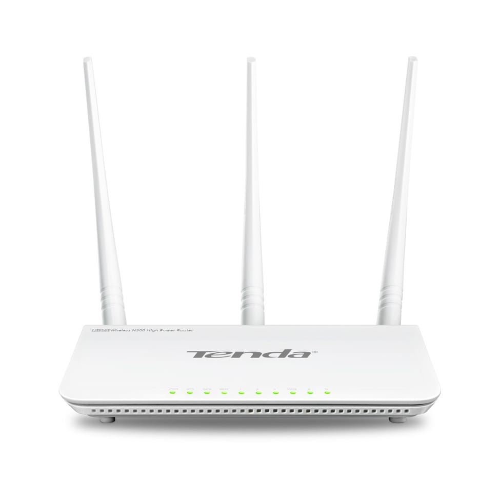 Routeur Point d'accès sans fil Tenda 300 MBps - 3 antennes