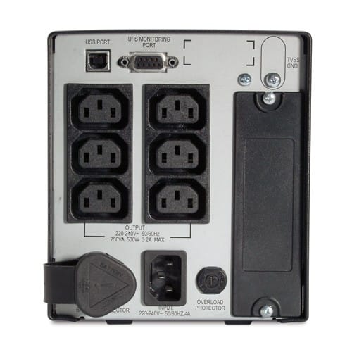 Onduleur Line Interactive Haute Fréquence avec Stabilisateur de tension APC Smart-UPS 750VA USB & Serial 230V — image 2