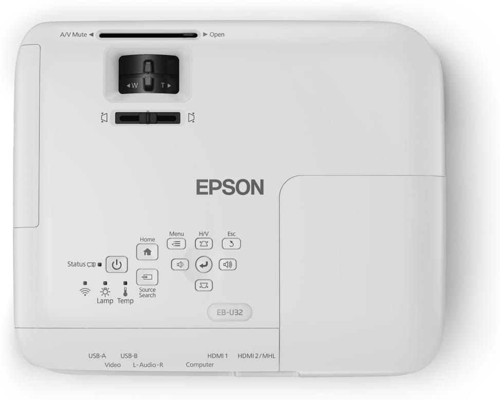 Projecteur portable Wi-Fi professionnel EPSON EB-1776W (V11H476040)