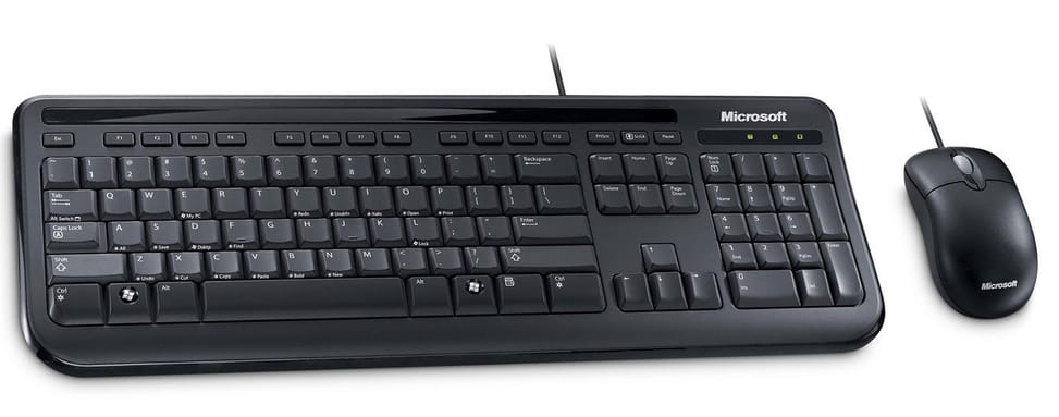 Logitech Desktop MK120 - Ensemble souris + clavier (AZERTY Français)