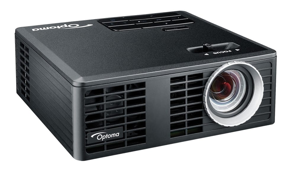 Projecteur Optoma ultra-compact à LED WXGA 700 Lumens avec entrée HDMI/MHL