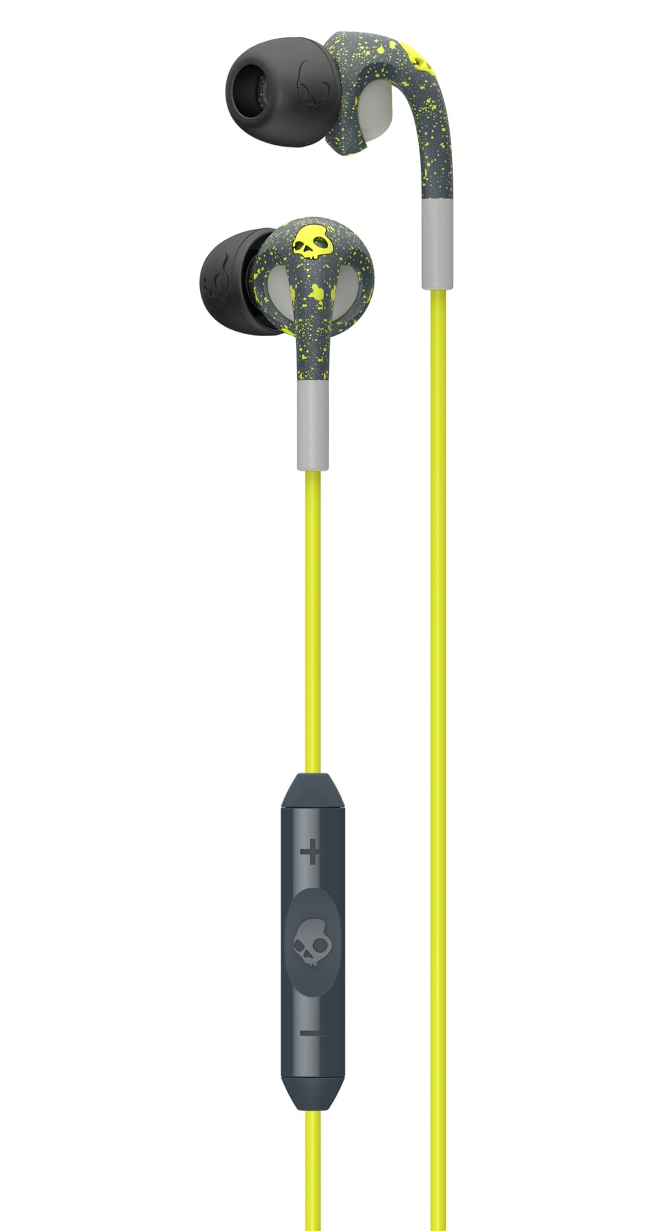 Ecouteurs Skullcandy THE FIX avec microphone Vert/Jaune pour tablette et smartphone