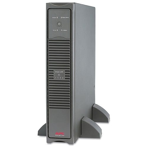 Onduleur Line Interactive avec Stabilisateur de tension APC Smart-UPS SC 1500VA 230V - 2U Convertible Rackmount/Tour