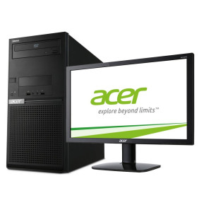 PC de bureau Acer Extensa EM2610 avec écran Acer 20 pouces