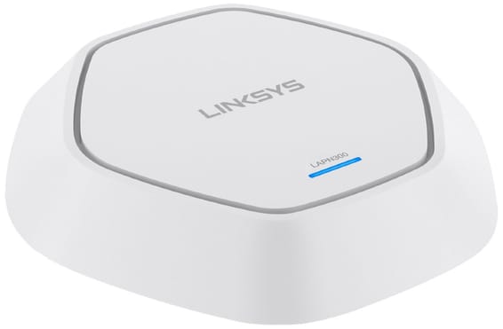 Point d'accès WiFi 4 Linksys 2.4GHZ N300 avec PoE et 2 antennes PoE (Montage au plafond)