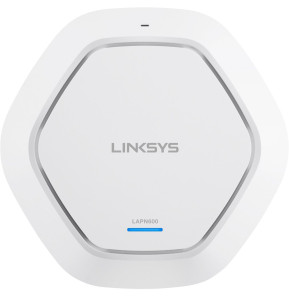 Point d'accès Wi-Fi Linksys 2.4GHZ N300 avec PoE et 2 antennes PoE (Montage au plafond)
