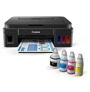 Imprimante  Jet d’encre Couleur 3en1 Canon PIXMA G2400 avec des réservoirs intégrés d'encre