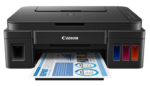 Imprimante  Jet d’encre Couleur 3en1 Canon PIXMA G2400 avec des réservoirs intégrés d'encre