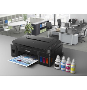 Imprimante  Jet d’encre Couleur 3en1 Canon PIXMA G2400 avec des réservoirs intégrés d'encre