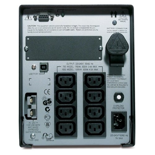 Onduleur Line interactive APC Smart-UPS XL 1000VA USB & Serial 230V — image 2