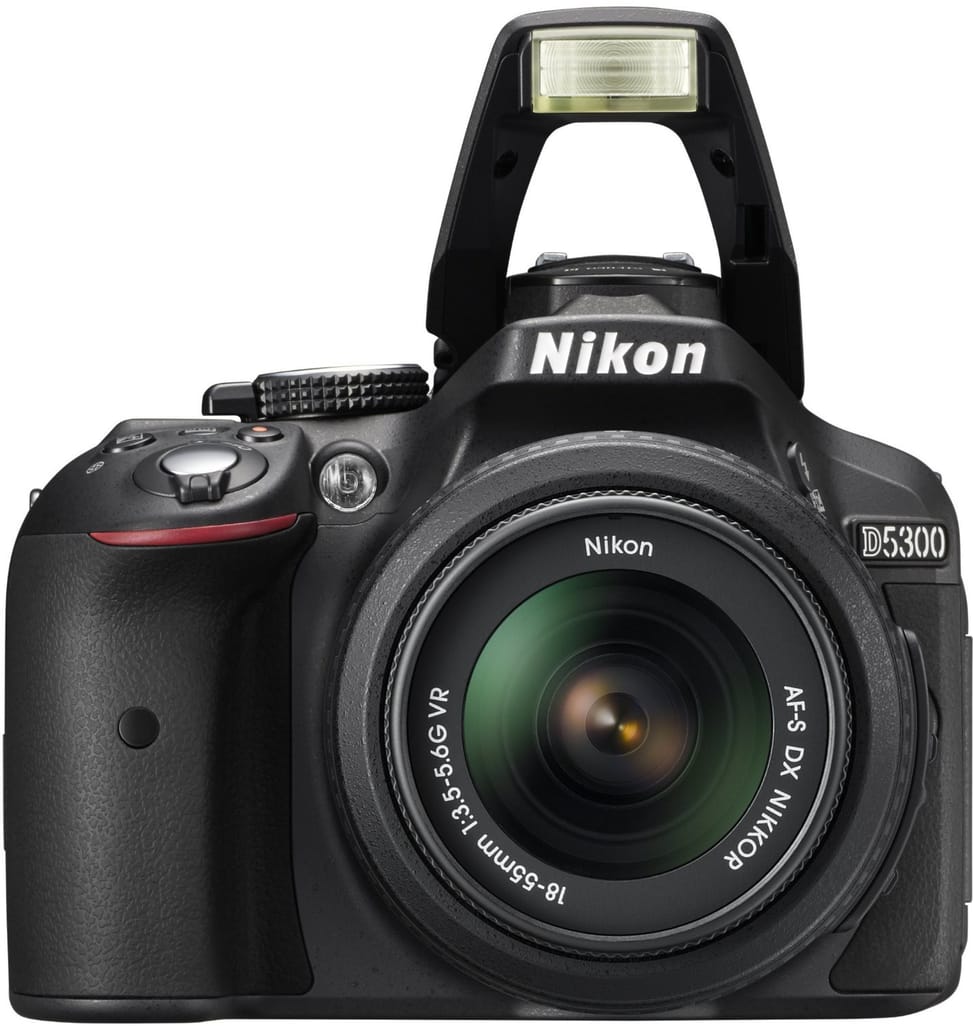 Reflex Nikon D5300 + Objectif AF-S DX Nikkor 18-55mm f/3.5-5.6G VR