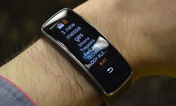 SAMSUNG Galaxy Gear Fit - Noir
