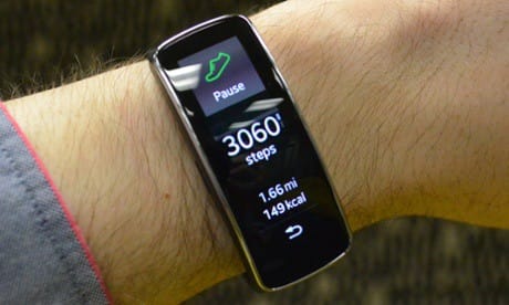 SAMSUNG Galaxy Gear Fit - Noir