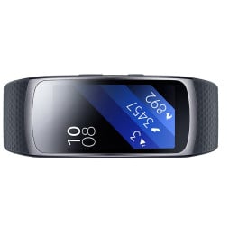 SAMSUNG Galaxy Gear Fit2 (Noir L / Rose et Bleu S)