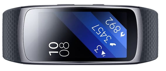 SAMSUNG Galaxy Gear Fit2 (Noir L / Rose et Bleu S)