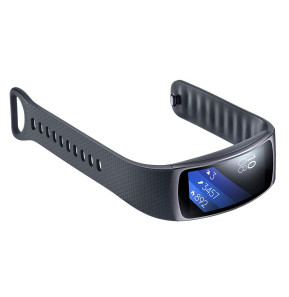 SAMSUNG Galaxy Gear Fit2 (Noir L / Rose et Bleu S)