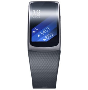SAMSUNG Galaxy Gear Fit2 (Noir L / Rose et Bleu S)